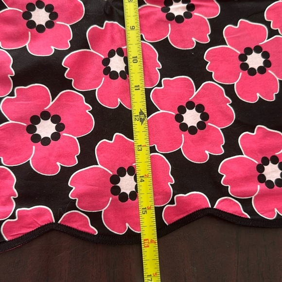 Women’s Golftini Black and Pink Stretch Floral Cotton Skort Golf Tennis size 6 - Picture 14 of 15